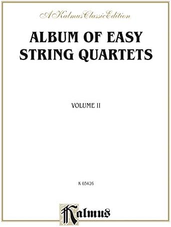 Album of Easy String Quartets, Vol 1: Pieces by Bach, Haydn