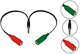 Maeline® PC Headset to 3.5mm Smartphone Flat
