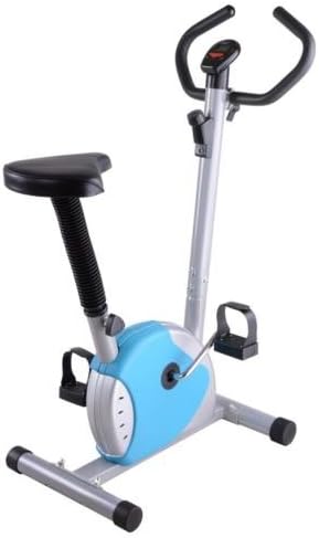 Exercise Bike Fintess Cycling Machine Cardio Aerobic Equipment Workout Gym Blue