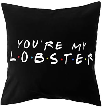 honglilai 18x18 inch Black Sofa Polyester Home Decor Friends TV Show Cushion Cover Pillow Covers Pillow Cases (8)