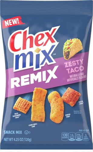 CHEX MX REMIX ZSTY TACO 4.25 OZ