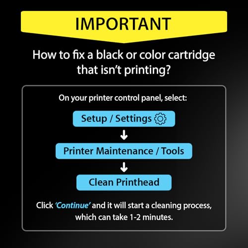 Smart Ink Compatible Ink Cartridge Replacement for HP 902 XL 902XL (4 Combo Pack) to use with Officejet Pro 6978 6968 6974 6975 6960 Officejet 6951 6954 6956 6958 Printers