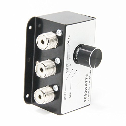 1000 Selector Switch Boxes Watt Position CB RADIO COAX Antenna SWITCH
