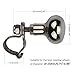 Amarine Made Aisi 316 Stainless Steel Marine Sport Boat Steering Wheel Knob, Steering Wheel Maneuvering Knob - S, M, L (S)