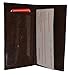 MARSHAL Leather Basic Checkbook Cover Case #156 (Brown)