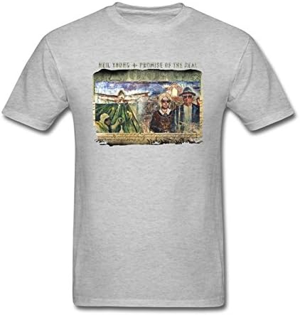 FQ6K3F Men's NEIL YOUNG PROMISE OF THE REAL T Shirts