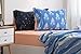 Chital Unisex Twin Bed Sheets | 4 Pc Gender Neutral Kids Bedding Set | Winter Snowflake Print | 1 Flat & 1 Fitted Sheet, 2 Pillow Cases | Durable Super-Soft, Double-Brushed Microfiber | 15” Deep