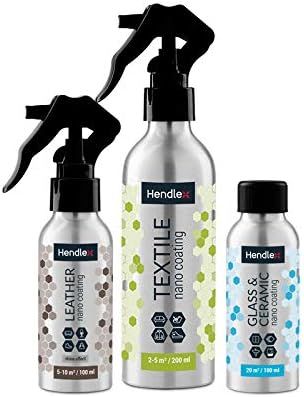 Hendlex Waterproof Home Care Set EASY TO CLEAN Hydrophobic Nano Spray Coating