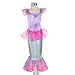 Dressy Daisy Girls' Princess Mermaid Fairy Tales Costume Cosplay Fancy Dress Party Outfit Size 8 Hot Pink