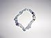 1pc Natural Healing Crystal Fluorite Chip Premium Quality Gemstone 7 Inch Stretch Bracelet