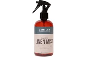 DRMTLGY Eucalyptus Essential Oil Linen and Room Mist. Pillow and Fabric Aromatherapy Spray for Relaxation and Sleep, 8 oz
