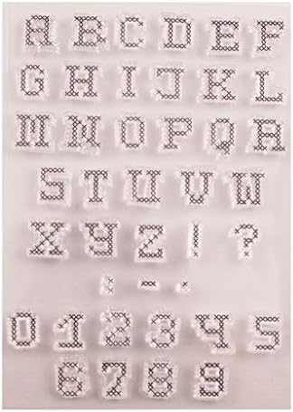 Haayward Alphabet Number Silicone Clear Seal Stamp DIY Scrapbooking Embossing Photo Album Decorative Paper Card Craft Art Handmade Gift
