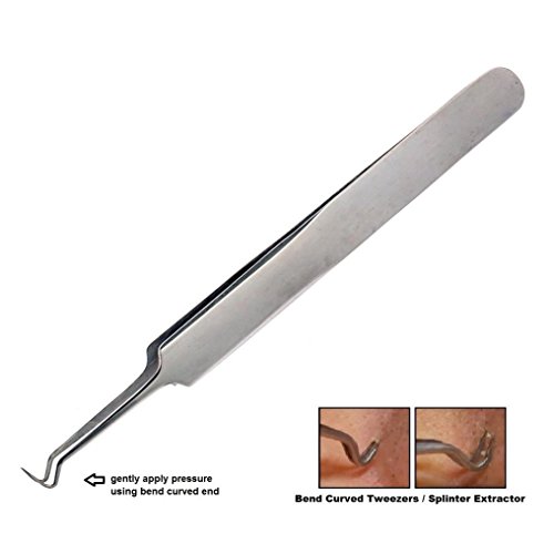 Blackhead Remover Tool Set, Blackhead Extractor, Makeupstore 4PCS Professional Surgical Blackhead Remover Tools, Blemish and Splinter Acne Pimple Removal Kit, Come Done Extractor Tool for Whitehead - Thumbnail 4