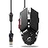 EPCTEK Rat&oacute;n Juegos USB 4000 DPI LED &Oacute;ptico con 10 Programables Botones Retroiluminaci&oacute;n para PC y Ordenador Port&aacute;til (Negro)