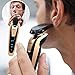 BEMAGSA Electric Shaver 5D Headed Flex Wet and Dry Waterproof Electric Razor Rotary Shaver for Men,4-in-1,1285 - Amazon Vine