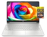 HP 2021 Newest Laptop, 15.6" FHD Display, AMD Ryzen