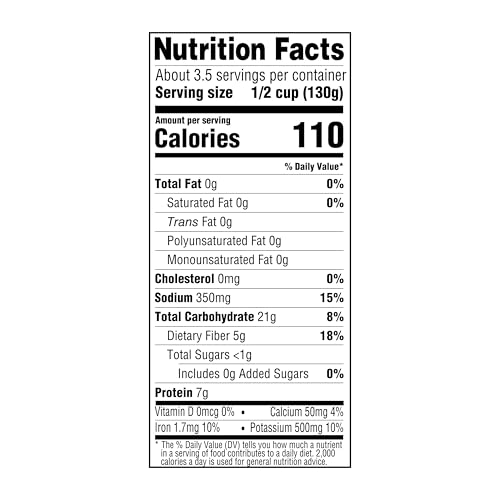 AMAZON GROCERY, CANNED BLACK BEANS,15.25 OZ (PREVIOUSLY AMAZON FRESH, PACKAGING MAY VARY)