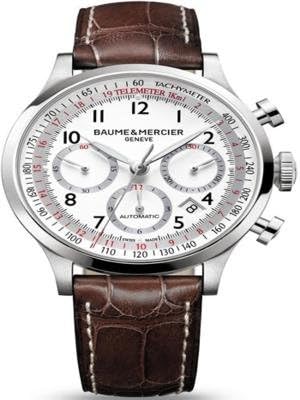 Baume Et Mercier Capeland Homme Chronographe Automatique Montre M0 A100 Amazon Fr Montres