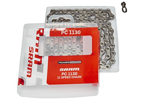 Sram Pc 1130 11 Speed Solid Pin Bicycle Chain With Powerlock Chain Connector 114 Links Pricepulse