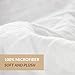 Bedsure Duvet Cover Set with Zipper Closure-Wrinkled Vintage Style Ivory,Twin (68