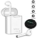 Bluetooth Headset Wireless Earbuds Bluetooth Headphones Mini Size HD Stereo In-Ear Noise Canceling Earphones With Mic For iPhone iOS Android Smart Phones