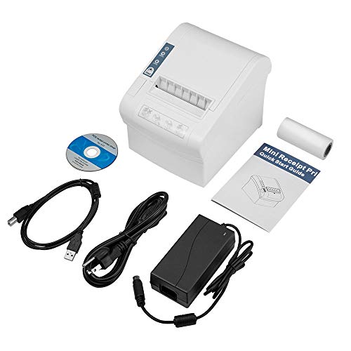 LOSRECAL Thermal Receipt Printer of 300mm/s HighSpeed Printing, Auto