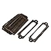 uxcell Office Library File Drawer Door Tag Label Holder Bronze Tone 10 Pcs