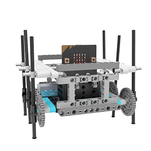 Yahboom Coding Robot 9 in 1 Building Blocks Kit for Kids Micro:bit BBC DIY Programmable Robotics STEM Education Learn Coding Toy for 8+（260 Pieces Without Micro:bit Board） - Thumbnail 5
