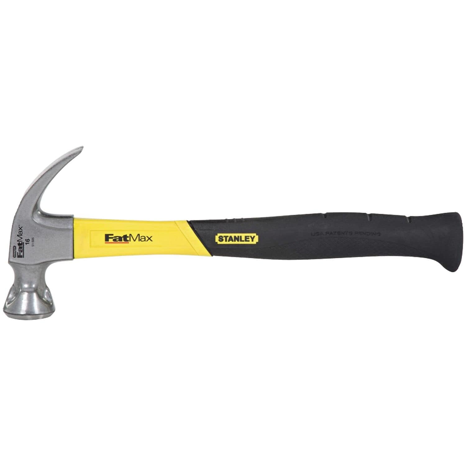 Stanley 51-505 Fat Max 16-Ounce Curved Claw Graphite Hammer