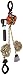 CM 603 Series Mini Ratchet Lever Chain Hoist, 6-3/8