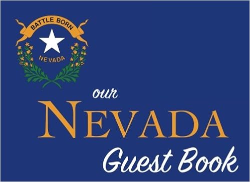 Our Nevada Guest Book 100 Pages 8 25 X 6 In Matte Cover For