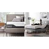 LUCID L300 Adjustable Bed Base with LUCID 10 Inch