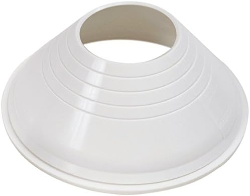 Pipetite PTG4-000 White Silicone Wall Boot for Wiring and Tubing