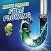Green Gobbler BIO-FLOW Drain Strips - (Drain Cleaner & Deodorizer) - 4 Packs of 12 each