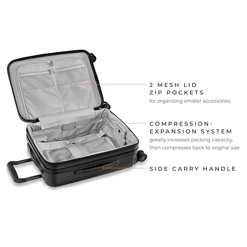 Briggs & Riley Sympatico Hardside International Spinner Luggage, Matte