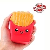 Kutzi Mutzi's Jumbo Squishy Kawaii French fries Chips Cream Scented Squishies Slow Rising Decompression Squeeze Toys Children Simulation Cute Chips Toys