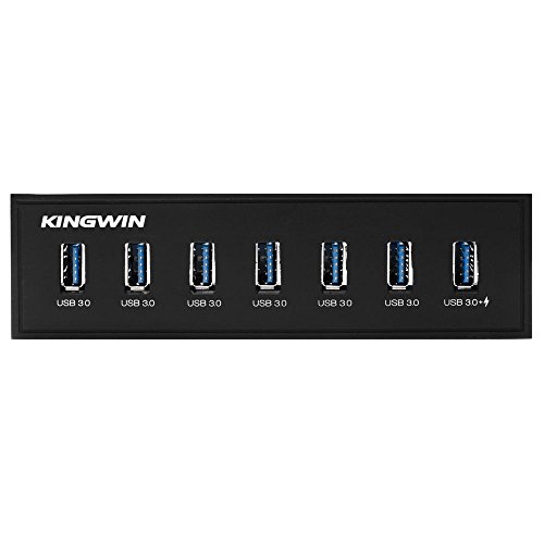 KingWin 7 USB 3.0 Port Include One 2.1A Charging Port KW525-7U3C