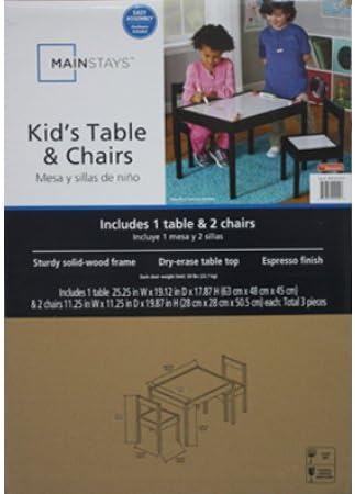 mainstays kids table