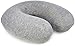 Amazon Basics Memory Foam Semicircular Neck Pillow, Grey