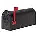 Flambeau T-R4501BL Standard Classic Mailbox, Rural Style, #1, Black