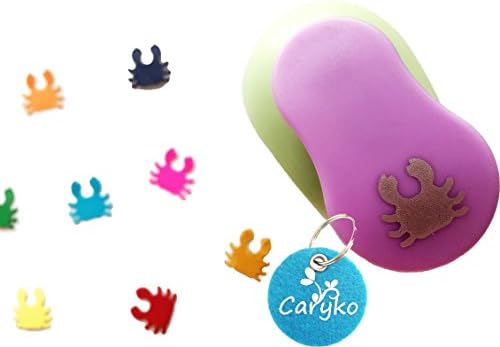 Caryko 5/8" Clever Lever Craft Punch Paper Punch (Crab)