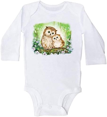 Owl Outfit for Babies/Baby Onesie with Owls/Cute Newborn Clothes