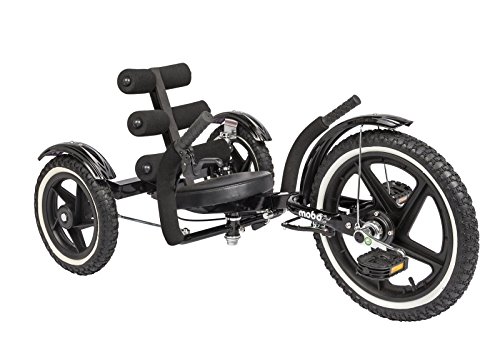 Mobo Tri-202BK: Mobito Sports Rear Wheel Steering, Black, 26"/One Size - Thumbnail 4