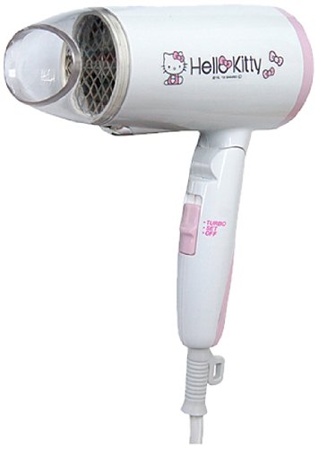 Click Here to See More Images Hello Kitty Hair Dryer 100-240v Kashimura
