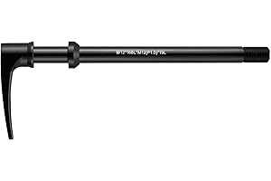 corki Cycles Thread Pitch 1.0mm*12mm Bike Hubs Thru Axle Adapter Boost Forks (12mm x 120/124/138/160/168/174/180/185mm) for Rod MTB Grave Bicycle Front Rear Wheel