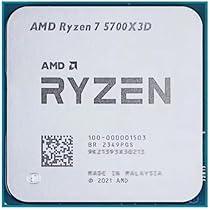 Amazon.com: for AMD Ryzen 7 5700X3D R7 5700X3D New 4.1 GHz 8-Core 