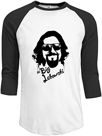 Big Lebowski Workwear Skinny Summer Guns Three-Quarter Sleeve Football Heavyweight Blend T Shirts