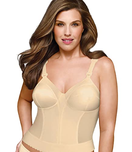 Exquisite Form 5107532 Fully Slimming Wireless Back & Posture Support Longline Bra with Back Closure