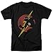 Justice League Of America DC Comics The Flash Symbol Knockout T-Shirt X-Large