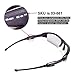 Walleva Replacement Lenses for Oakley Flak Jacket Sunglasses -Multiple Options Available (Titanium Mirror Coated - Polarized)